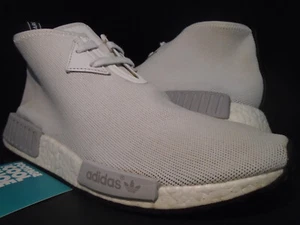 ADIDAS NMD C1 VINTAGE WHITE CORE BLACK GREY CITY SOCK CS ULTRA BOOST S79149 11 - Picture 1 of 12
