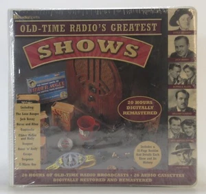 Radio Spirits Old Time Greatest Shows Tape Cassette Series Broadcasts 20 Hrs NOS - Picture 1 of 2