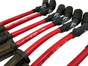 Eagle RED 10.5mm Ignition Spark Plug Leads V8 Fits Holden Commodore VN-VT 88-00. - Picture 1 of 1