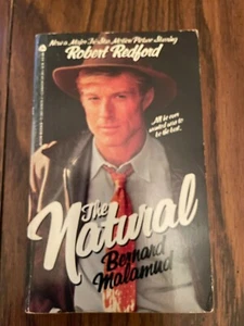 THE NATURAL - BERNARD MALAMUD - ROBERT REDFORD ON COVER - Picture 1 of 1