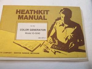 Heathkit Fernseher Farbgenerator Leiste Schraffur Punkte Montageanleitung - Bild 1 von 3