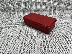 TOYO ACCIAIO, T-190, CASSETTA ATTREZZI BAGAGLIAIO, Rosso Lucido, Acciaio Pressato, Made in Japan - Foto 1 di 5