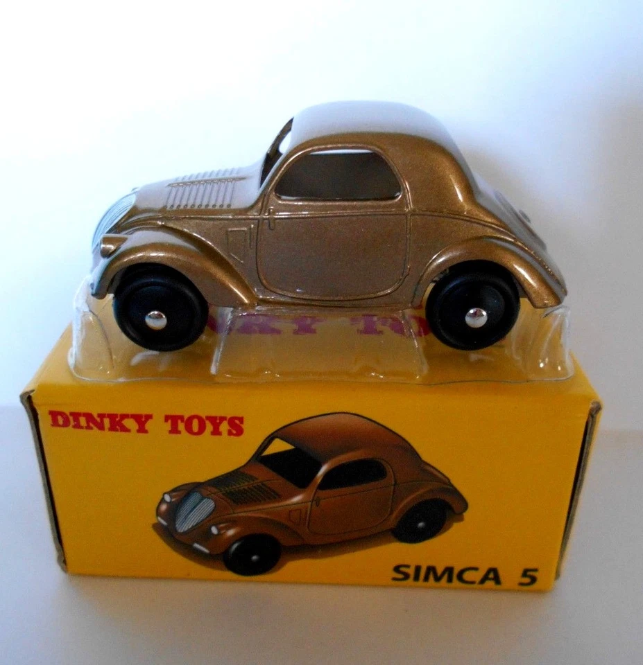 DINKY TOYS # 35 A - SIMCA 5  -  DEAGOSTINI DINKY TOYS Scala 1/43 - Immagine 1 di 1