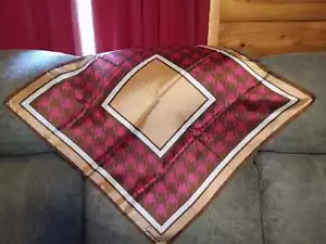 Vintage 70's-80's large Italian Germaine scarf - Picture 1 of 2