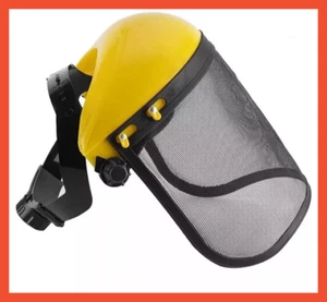 Visiera per Decespugliatore a Rete Regolabile Maschera Protettiva Tosaerba Prato - Foto 1 di 3