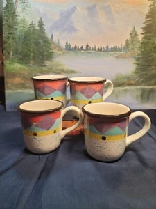 Vintage Treasure Craft Paradise Coffee / Tea Mug Stoneware Made in USA - Picture 1 of 7