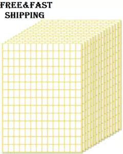2940 Pcs White Small Price Tags Self-Adhesive Labels Writable Label Stickers ... - Picture 1 of 7
