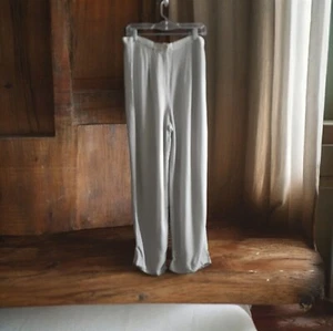 VTG Emanuel Ungaro Wide Leg Pants High Waist Pleated Front Dotted Tan 12/46 - Picture 1 of 24