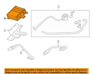 GM OEM 17-23 Escalade Emission Components-Vapor Canister 84106550 - Imagen 1 de 2