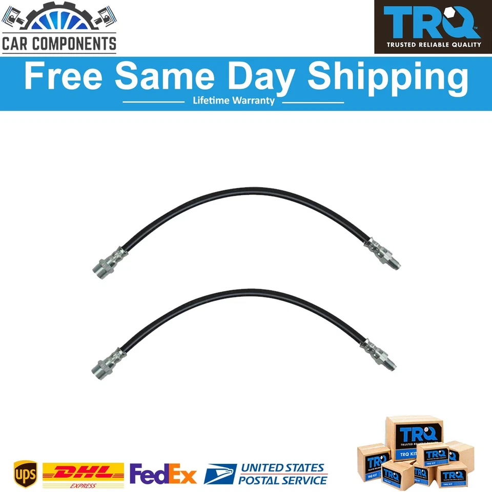 TRQ Front Brake Hose Fits 1977-2002 Mercedes-Benz - Image 1 of 3