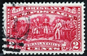 U.S. Used #644 2c Saratoga, Superb. Large Margins Lovely "1" Duplex Cancel. Gem! - Picture 1 of 2