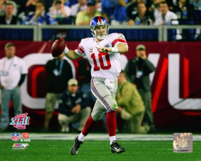  Impresión fotográfica de Eli Manning de los Gigantes de Nueva York #1145 Foto 1 de 4