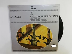 VINILE 33 GIRI LP- Mozart 4 concerti per corno Fontana argento - Foto 1 di 3