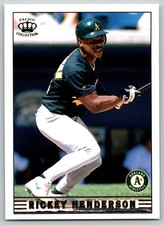 1999 Pacific Crown Collection Rickey Henderson Oakland Athletics #204