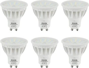 LED GU10 Dimmable Lightbulbs Aiwode 6 Pack - Picture 1 of 1