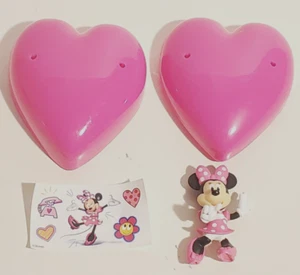 DISNEY VALENTINE'S DAY HEART OPEN BLIND PACK PVC FIGURE MINNIE MOUSE POLKA DOT - Picture 1 of 4