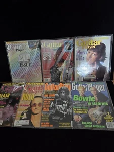 Guitar Player Magazine Lot7 1987 1988 1991 1994 1997 Lennon McCartney Bowie Rush - Picture 1 of 8
