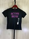 Xersion Active Mode T-Shirt, Little Kid's Size XS (6/7), Black NEW MSRP $20