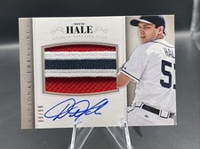2014 Panini National Treasures Material Signatures /99 David Hale Rookie Auto RC