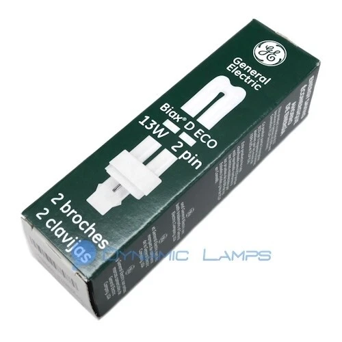 97588 GE F13DBX23/835/ECO Ecolux 13W 2 Pin CFL Lamp - Image 1 of 1