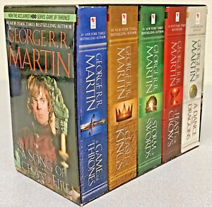 Game of Thrones by George R. R. Martin (5-Book Boxed Set) Paperback