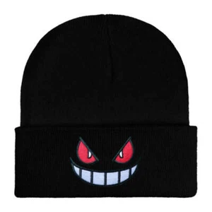 Gengar Gorro Bordado Anime Tejido Lana Sombrero Invierno Cálido Dibujos Animados Gorra - Imagen 1 de 3