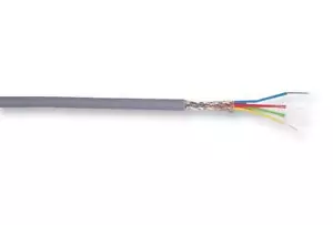 7-1-4C 4-Core Screened Cable, 0.1mm, Grey, 25m - MP002288 - Picture 1 of 1