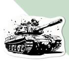 'Army tank' Decal Stickers (DW040017)