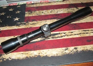 Vtg Weaver Medalist M9V Rifle Scope 3-9x - Duplex Reticle - Dirty Inside - Gloss - Picture 1 of 19