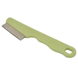 Safari Dog Double Row Flea Comb with Handle - Picture 1 of 4