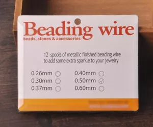 12 Spools 0.3/0.4/0.5mm Soft Copper Metal Crafts Beading Wires Jewelry Cord Set - Picture 1 of 6