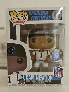 Funko Pop! Vinyl: Cam Newton (Panthers White) #46 NIB New In BOX - Picture 1 of 3