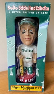 SEATTLE MARINERS SoDo Sluggers EDGAR MARTINEZ #11 BOBBLEHEAD Limited Edition NEW - Picture 1 of 7