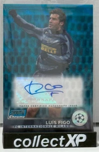 Luis Figo Autograph 17/75 - Topps Stadium Club Chrome 2022/2023 - Bild 1 von 1