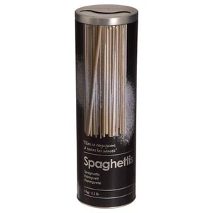 Spaghettidose, 1 kg, Metall, schwarz - Bild 1 von 2