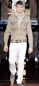 DOLCE GABBANA Military Print Runway Limited Edition Shirt MSRP $2900 - Picture 1 of 9