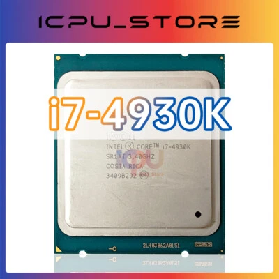 Intel Core i7-4930K SR1AT 3.4GHz 6Cores 130W LGA2011 CPU Processor - Image 1 of 3