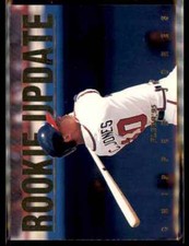 1995 Fleer Update Rookie Chipper Jones Atlanta Braves #5