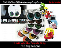 Eye Replacement Stickers For Little Tikes custom cozy coupe 30th Ann Ride-on car