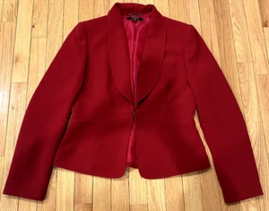 Alex Marie Garnet Red Blazer Size 8 - Picture 1 of 3