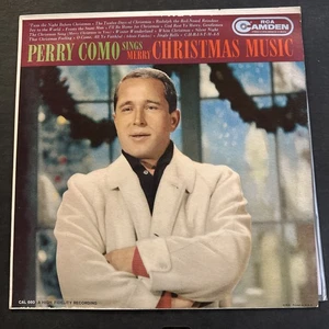 Perry Como Sings Merry Christmas Music LP Vinyl Record Album CAL-660 - Picture 1 of 3