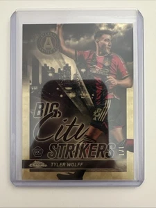 2024 Topps Chrome MLS - Tyler Wolff #SK-14 1/1 Superfractor (RC) Big City Strike - Picture 1 of 2