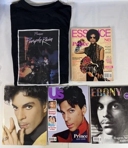 Prince Memorabilia Lot – 5 Items – 3 Magazines + Musicology 2004 + T-shirt - Picture 1 of 11