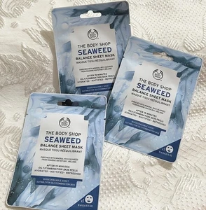 3x Seaweed Balance Sheet Mask 18ml Each The Body Shop - Picture 1 of 1
