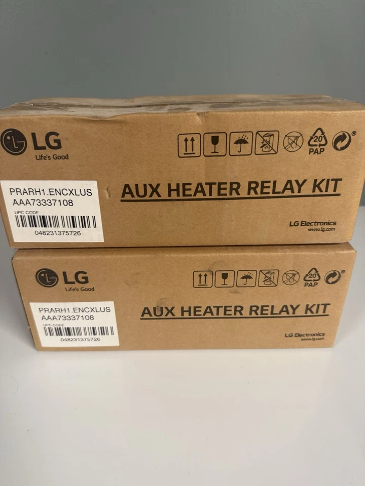 Lote de 2 - KIT RELÉ CALENTADOR AUXILIAR LG PRARH1.ENCXLUS AAA73337108 Foto 1 de 1