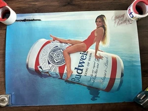 Vintage 1983 Budweiser Spring Break Poster 20”x29” - Bild 1 von 6