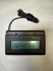 Topaz Systems T-L460-HSB-R SigLite 1x5 LCD USB Signature Capture Pad - WORN - Afbeelding 1 van 2