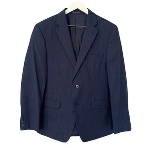 Calvin Klein Herren Sport Mantel Gr. 42 S 100% Wolle Blazer Jacke Blau - Bild 1 von 12