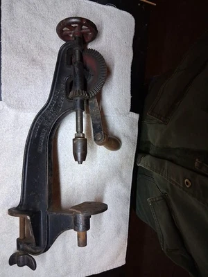 Millers Falls No 207 НАСТОЛЬНАЯ ДРЕЛЬ РУКОЯТКА - Изображение 1 из 4