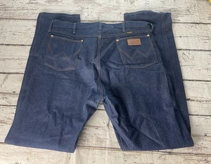 Vintage Wrangler 13MWZ Cowboy Cut Jeans Dark Unwashed 80er 90s Herren 40x36 - Bild 1 von 9